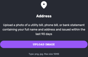 Address confirmation