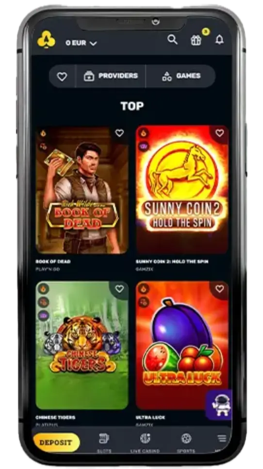 Rocket Play Casino mobile