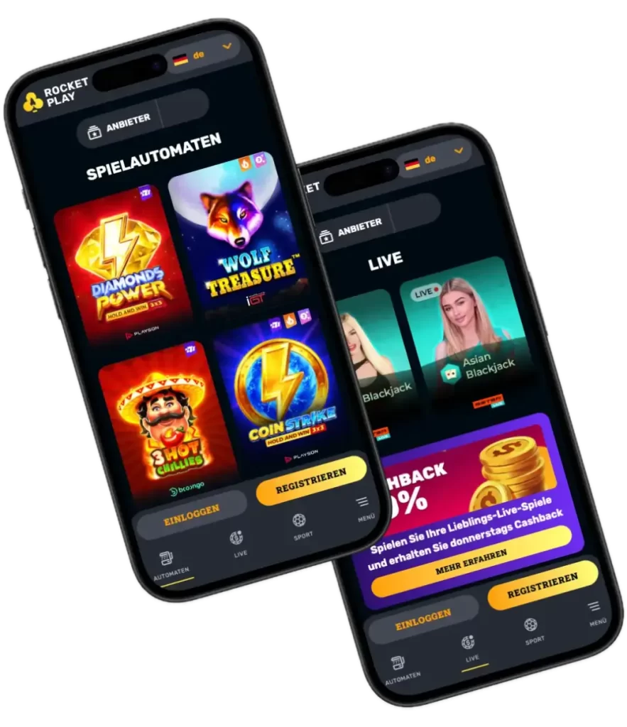 RocketPlay Casino download