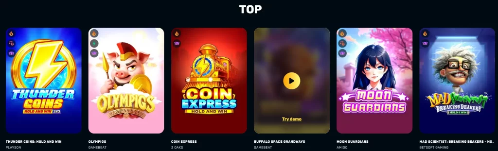 RocketPlay top slots
